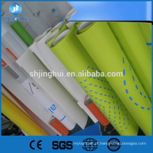 Eco solvente / solvente / UV imprimível 440gsm Preto Voltar Brilhante Glossy Frontlit PVC Flex Banner / material de banner / banner